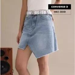 [국내매장판] 컨버스 에이시메트릭 데님 스커트 블루 WCK106-UHA WCK106UHADJ 287909