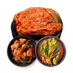 박미희명장 도미솔김치 왕비포기7kg+총각2kg+쪽파갓2kg(3종,11kg)