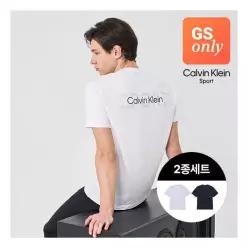 [GS단독][캘빈클라인]1 +1 오리지널 라운드 반팔세트 남성