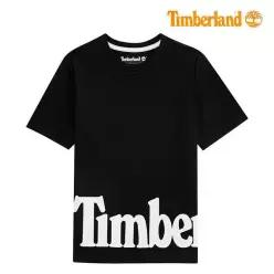 (백화점상품)팀버랜드 밑단 로고 프린트 라운드 티셔츠 TLSDA09F 055 _P306888666121681