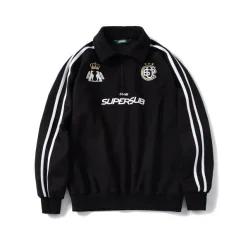 매장정품 슈퍼서브 SUPERSUB 클럽 스웻셔츠 블랙 WEGOHWWASED 117036