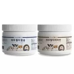 비타민 와우 칼슘 소동물 멀티