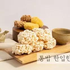 올해추석 명절 선물세트 통밥 한입과즐 180g 전통 한과 주전부리 과자