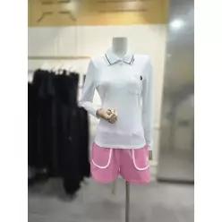 인기패션 [에고이스트] 자수 포인트 베이직 카라 티셔츠 EQ2CL361WH 2891330
