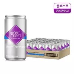 [하프클럽/몽베스트]몽베스트 탄산수 플레인 190mLx30캔