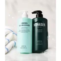 매장정품 AVCA 체취 케어 세트[바디워시 500ml 1개+샴푸 1개]