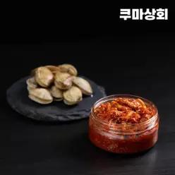 [쿠마상회][쿠마] 김민성 바지락 양념장 200g6개.