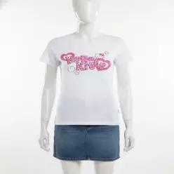 [무료배송] SPAO [헬로키티] 슬림핏 반팔 티셔츠(Pink)_SPRLG37U43