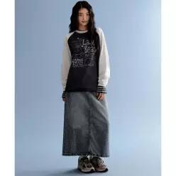 SPAO 망그러진곰 긴팔티네이비 SPLAG23U03