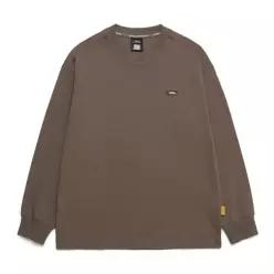 [정상가:79000원]내셔널지오그래픽 N243UTS930 소매립 오버핏 라운드티 MOCHA