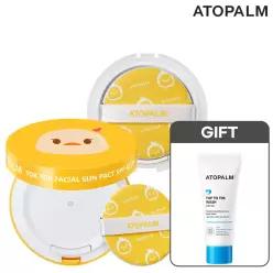 톡톡 페이셜 선팩트 본품+리필 세트 (GIFT 탑투토워시 20ml)