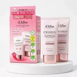 [용량UP/총130ml] 달바 핑크 톤업 선크림 65ml + 65ml 대용량 기획세트