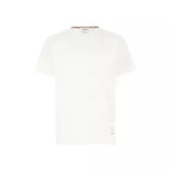 [W63]톰브라운 MJT581AJ0276 100 남성 티셔츠 상의 탑 T shirt in cotone