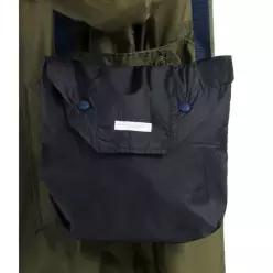 ENGINEERED GARMENTS Shoulder Pouch A - Dk.Navy Nylon Micro Ripstop (25S1H014-QT274-KD002) (숄더 파우