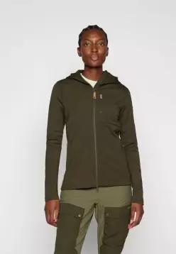 FJALL RAVEN 플라레벤 KEB 플리스 후드티 W - 재킷 딥 포레스트 7520877