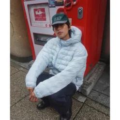 엠오오 MOO D INSIDE 미니멀 경량 후디드 패딩 자켓 _9Color 미니멀 경량 후디드 패딩 자켓 _9Color 100493