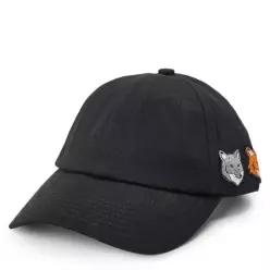 Maison Kitsune 메종 키츠네 남성용 더블 폭스 야구 모자 7895167