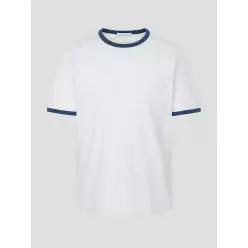[빈폴] [26SS 30%OFF] 포켓 링거 티셔츠 블루 (BC6542C84P)