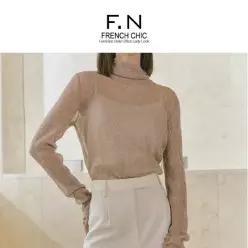 F.N 글리터 티블라우스+탑세트 G251