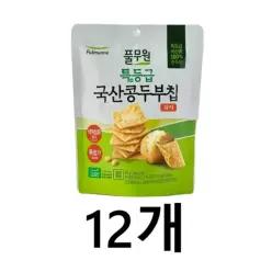 풀무원 특등급 국산콩 두부칩 감자 40g x 12개