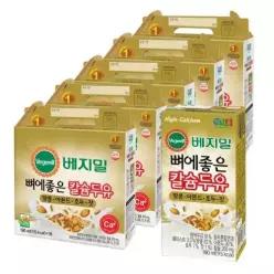 뼈에좋은 칼슘두유 땅콩아몬드호두잣 190ml x 80팩