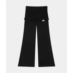 매장정품 키시닝 Yoga Flow Foldover Pants Black 127168
