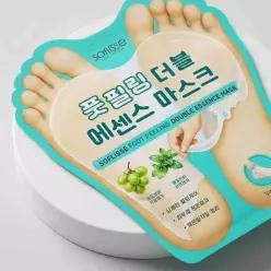 소프리스 풋 필링 더블에센스 마스크 2매