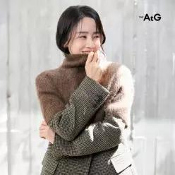 더엣지 미리주문26FW 알파카블렌드 터틀 케이프 476618