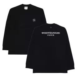 백로고 남성 긴팔티셔츠 W261TS51713B