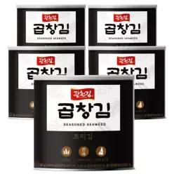광천김 곱창김 캔김 5캔/곱창캔김/조미김/구운김