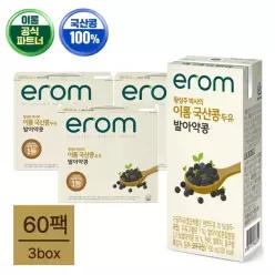 이롬황성주 발아약콩두유 190ml x 60팩(총 3박스)