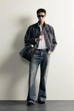 [국내매장] ZARA 남성 체크 릴랙스핏 재킷 - 다크 그레이 3833/130/922 550117