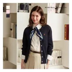 GSH 비버리힐스폴로클럽 TAG가89,000원 여성 코튼 케이블 가디건 3종 CD852 1484432