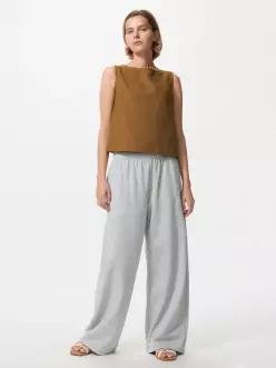 [국내배송] 유니클로 스웨트와이드팬츠(다리길이75~78cm·긴기장) E481249-000-00