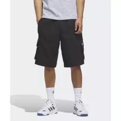 매장정품 아디다스 ADIDAS KE1027 스케이트보딩 카고 숏 팬츠 블랙 반바지 숏팬츠 6518219
