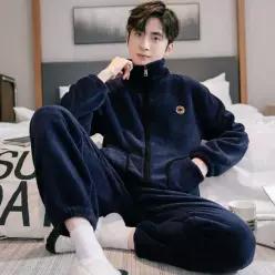 MSHRSY03 남자 겨울 파자마 극세사 잠옷세트