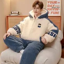 MSHRSY21 남자 겨울 파자마 극세사 잠옷세트