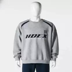 HDEX 오리진 컬러 블럭 스웨트 셔츠 (Melange Gray) 616382