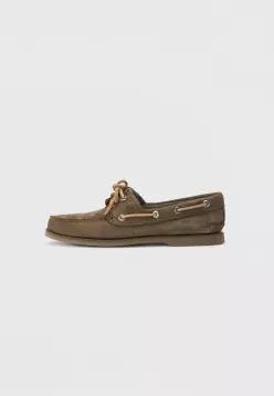 Timberland 팀버랜드 클래식 보트 - 슈즈 올리브 7493097