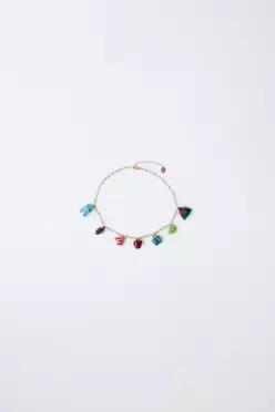 [국내매장] ZARA 여아 FRUIT OF THE LOOM 펜던트 목걸이 - 멀티컬러 4319/717/330 557125
