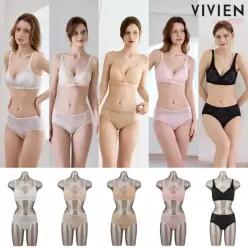 26SS 비비안 쿨썸머 스킨패키지 브라팬티 5세트