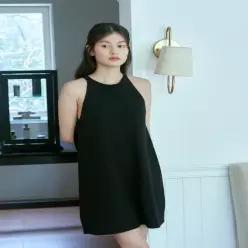 HALTER NECK DRESSBLACK