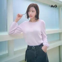 더엣지 [1만원인하] 26F W 올데이코어 알파카블랜드 풀오버 3종