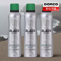 도루코 슬릭 모션 쉐이빙폼 3입