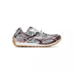 Bottega Veneta 버건디 실버 오르빗 스니커즈 252798M237009