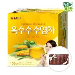 옥수수수염차 수제포장 대용량 담터 100티백 (수제선물포장)  [s9A7B5D]