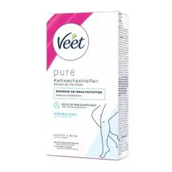 해외직배송 VEET 비트 콜드 왁스 스트립 바디레그 센시티브 40매 478760