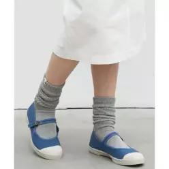 매장정품 벤시몽 BENSIMON HEIMISH KNEE SOCKS - GREY 5005706014 229976