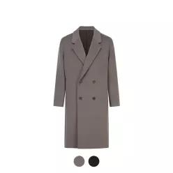 [앤드지][앤드지] 캐시미어 혼방 세미루즈핏 더블 코트_BZD4CB1002