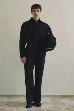 [국내매장] ZARA 남성 레더 트래블 백 - 블랙 3375/820/800 550050